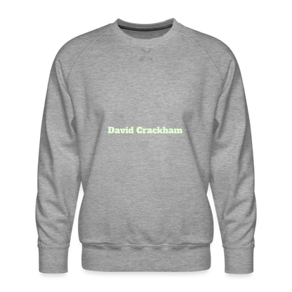 M.P. Sweatshirt - DTG - 16DAVIDCRACKHAM16 - heather grey