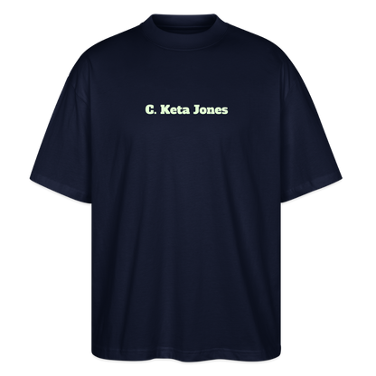 T-Shirt OS 200 g/m² - DTC - GLOWY_07CKJ - navy
