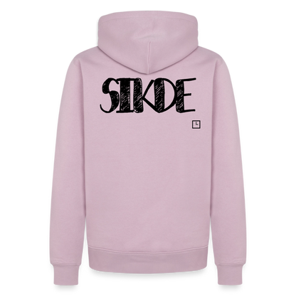 HOODIE SIKDE - dusky pink