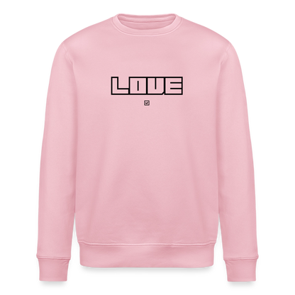 SWEATER US_LOVE - cotton pink
