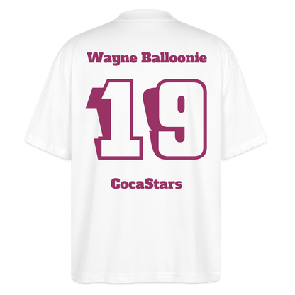 T-Shirt OS 200 g/m² - DTC - CHERRY_19WAYNE - white