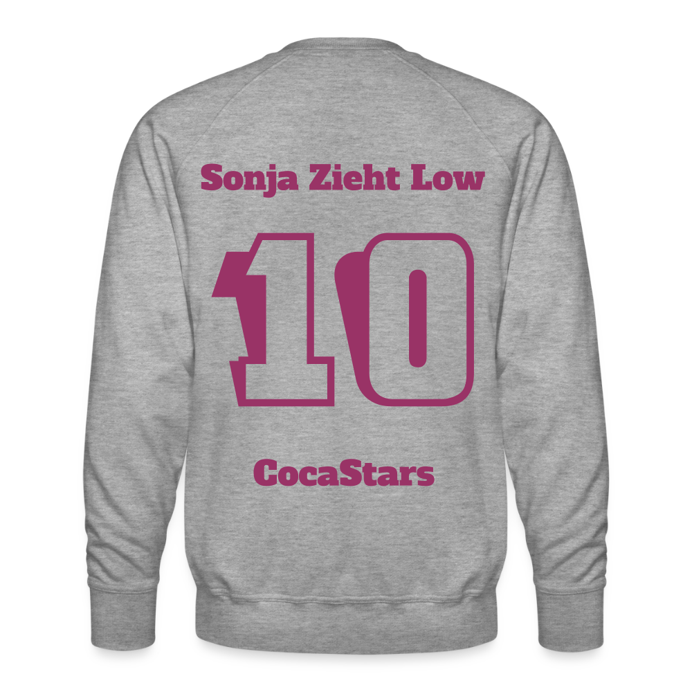 SWEATER 235g/m² - DTC CHERRY_10SONJA - heather grey
