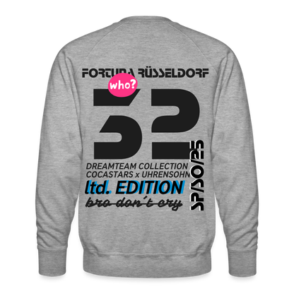 Men’s Premium Sweatshirt - DTW - 32FORTUNARÜSSELDORF32 - heather grey