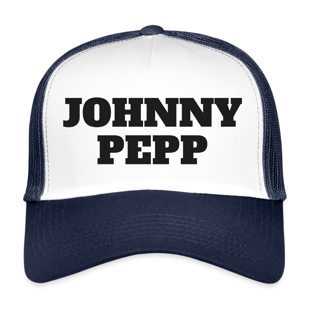 MESHCAP - UNISEX - DTC BLACKY_14JOHNNY - white/navy