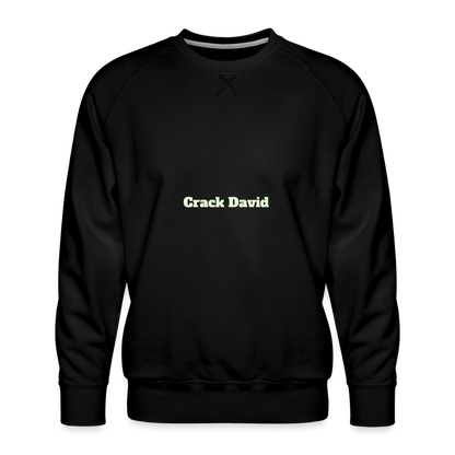 M.P. Sweatshirt - DTG - 02CrackDavid - black