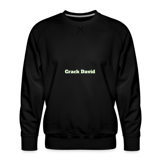 M.P. Sweatshirt - DTG - 02CrackDavid - black