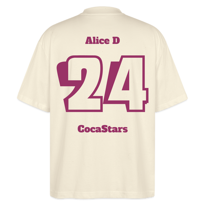 T-Shirt OS 200 g/m² - DTC - CHERRY_24ALICE - natural raw