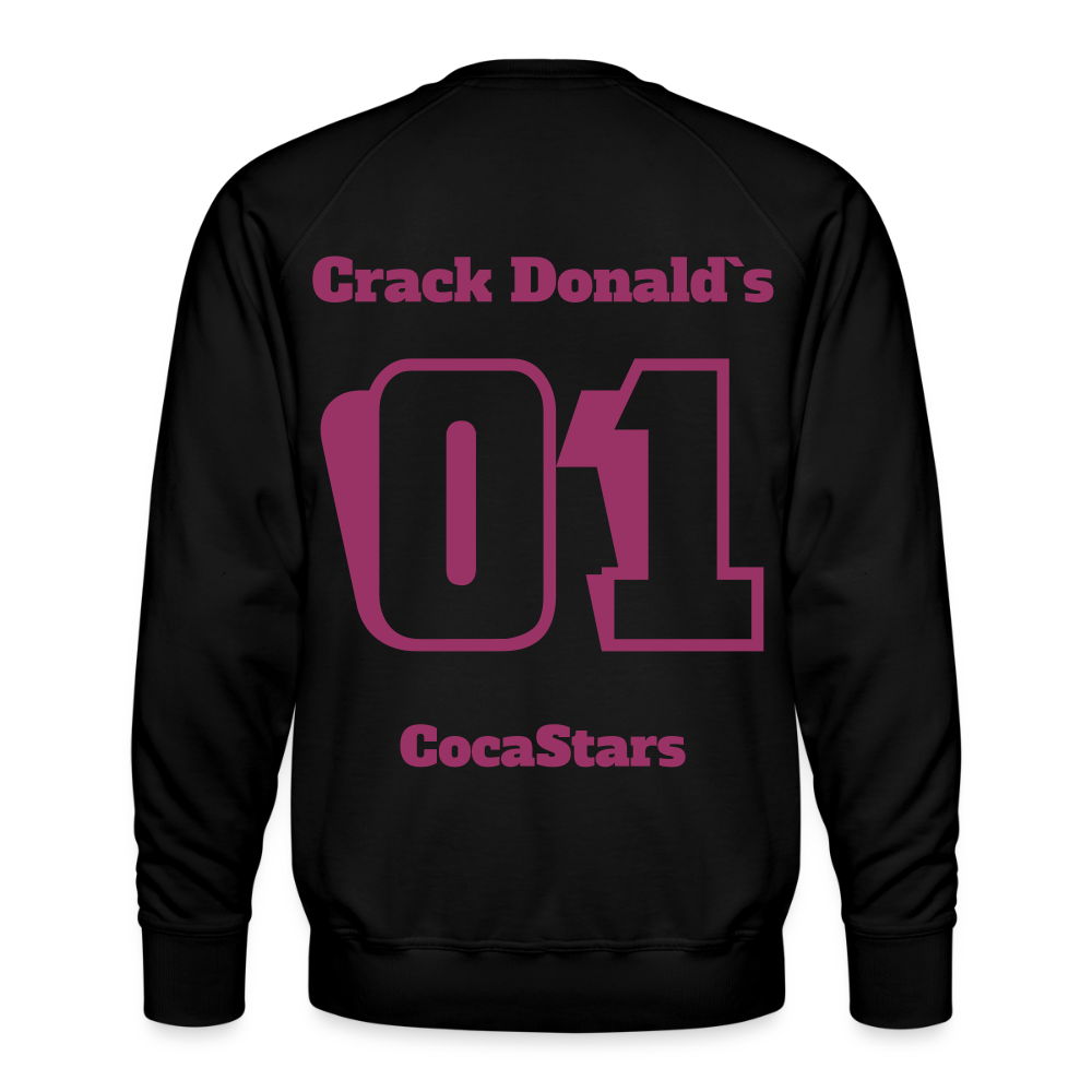 M.P. Sweatshirt - DTR - 01CRACKDONALDS01 - black