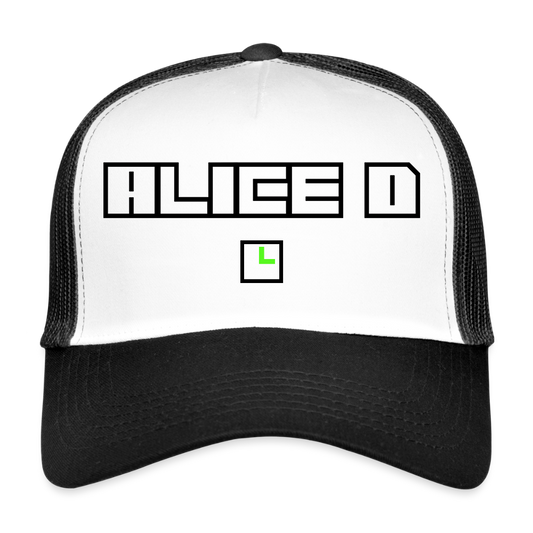 MeshCap - USC - "ALICE-D" - white/black