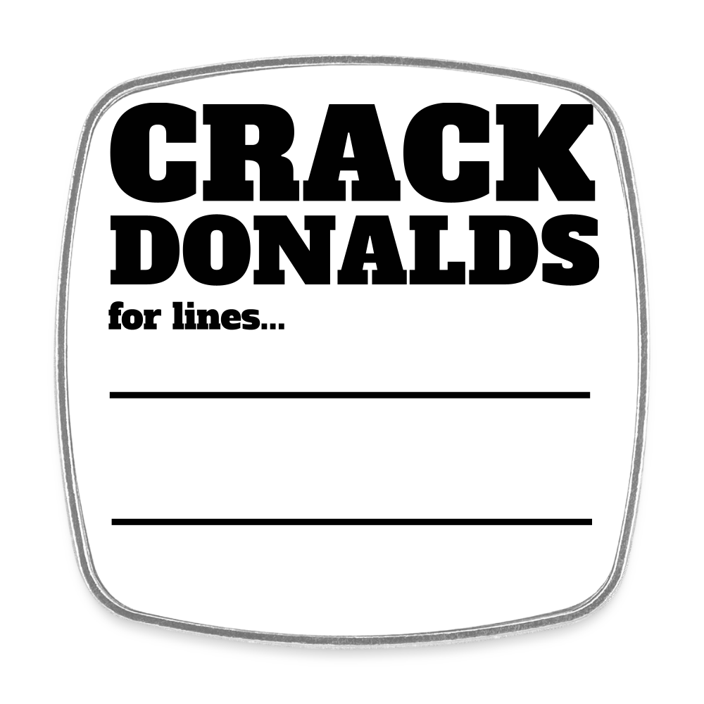 FRIDGE MAGNET DTC_BLK01 - white