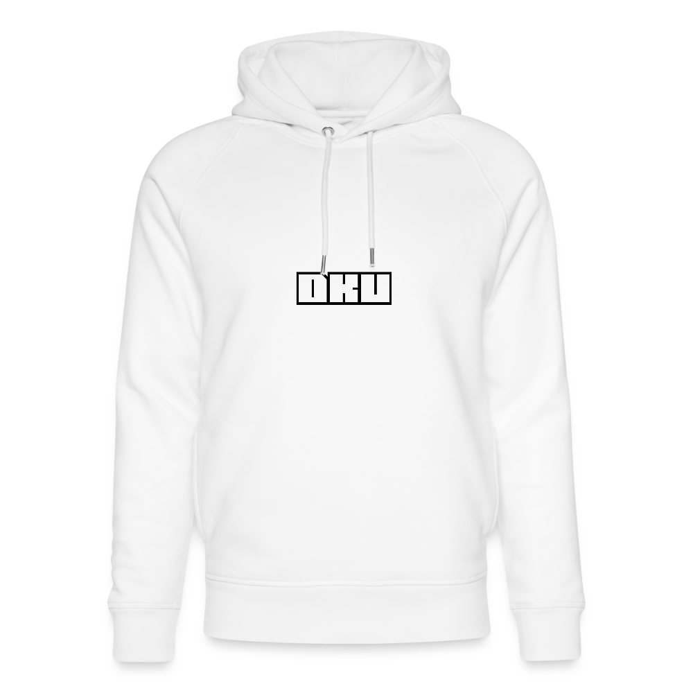 Unisex Organic Hoodie 300 g/m² - USC_DKU - white
