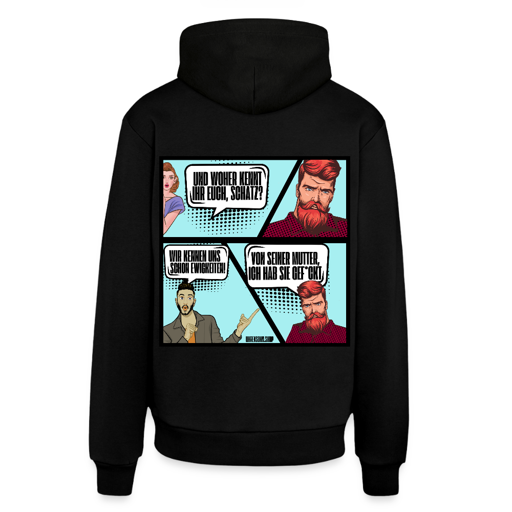 HOODIE UHSO2 - SOLID BLACK
