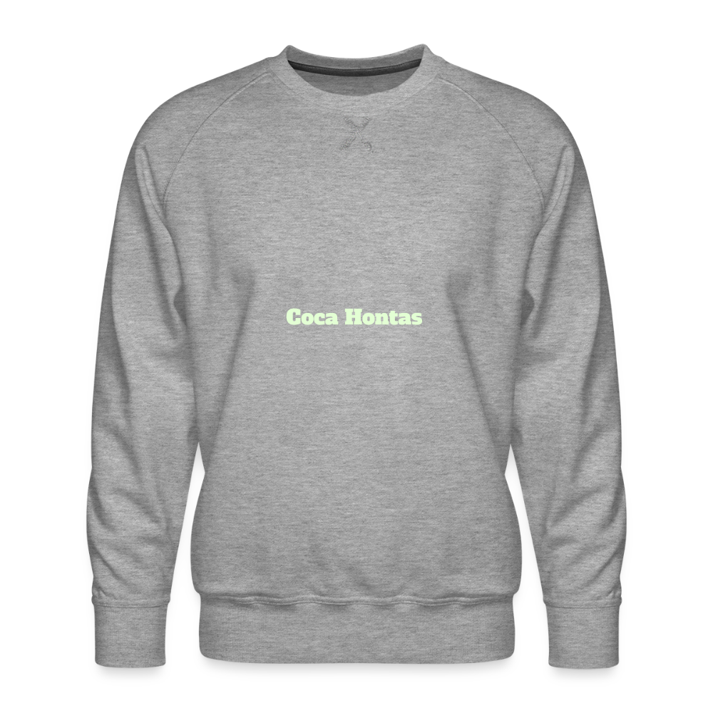 M.P. Sweatshirt - DTG - 03CocaHontas03 - heather grey