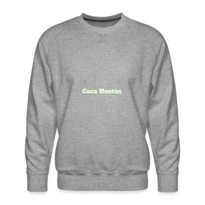 M.P. Sweatshirt - DTG - 03CocaHontas03 - heather grey
