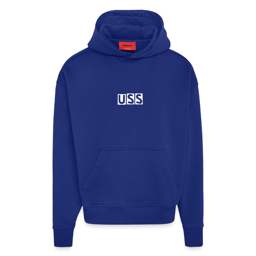 HOODIE W/WHO?MORE3 - Iconic Blue