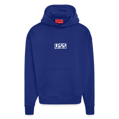 HOODIE W/WHO?MORE3 - Iconic Blue