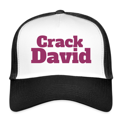 MESHCAP - UNISEX - DTC CHERRY_01DAVID - white/black