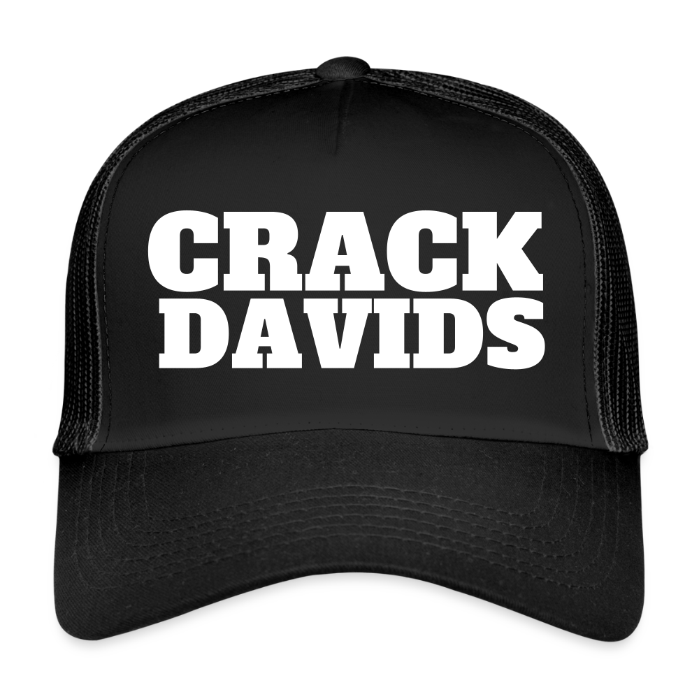 MESHCAP DT_W/DAVIDS - black/black