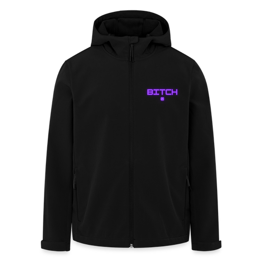 SOFT JACKET WMC_BITCH - black
