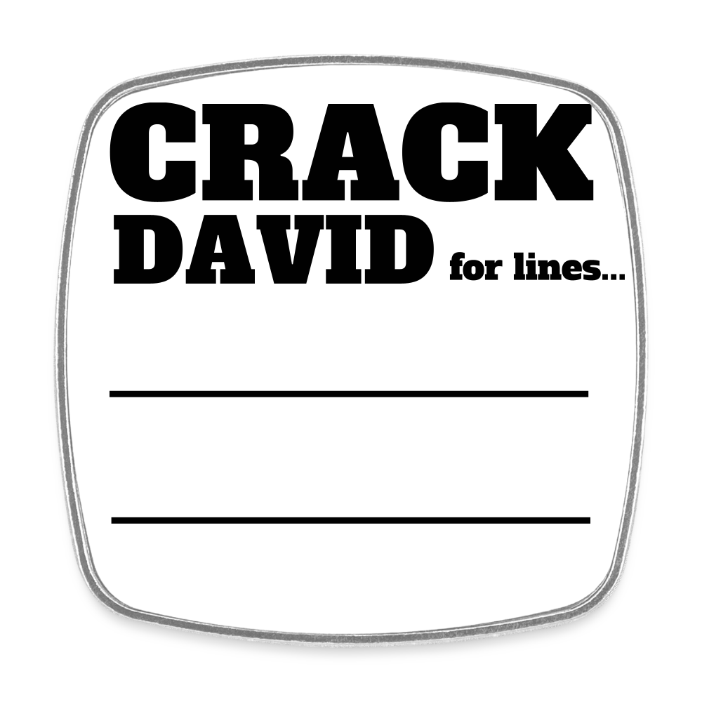 FRIDGE MAGNET DTC_BLK02 - white
