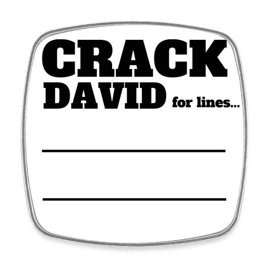 FRIDGE MAGNET DTC_BLK02 - white