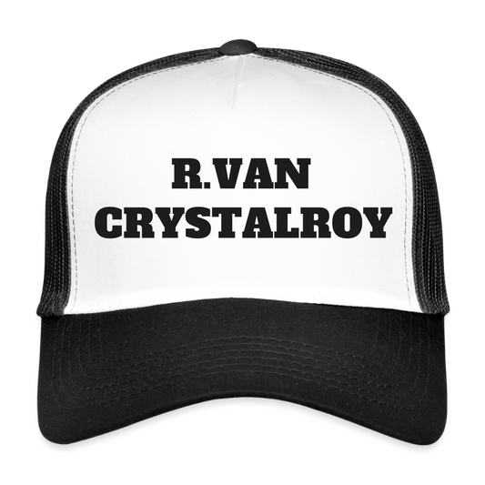 MESHCAP - UNISEX - DTC BLACKY_12CRYSTALROY - white/black