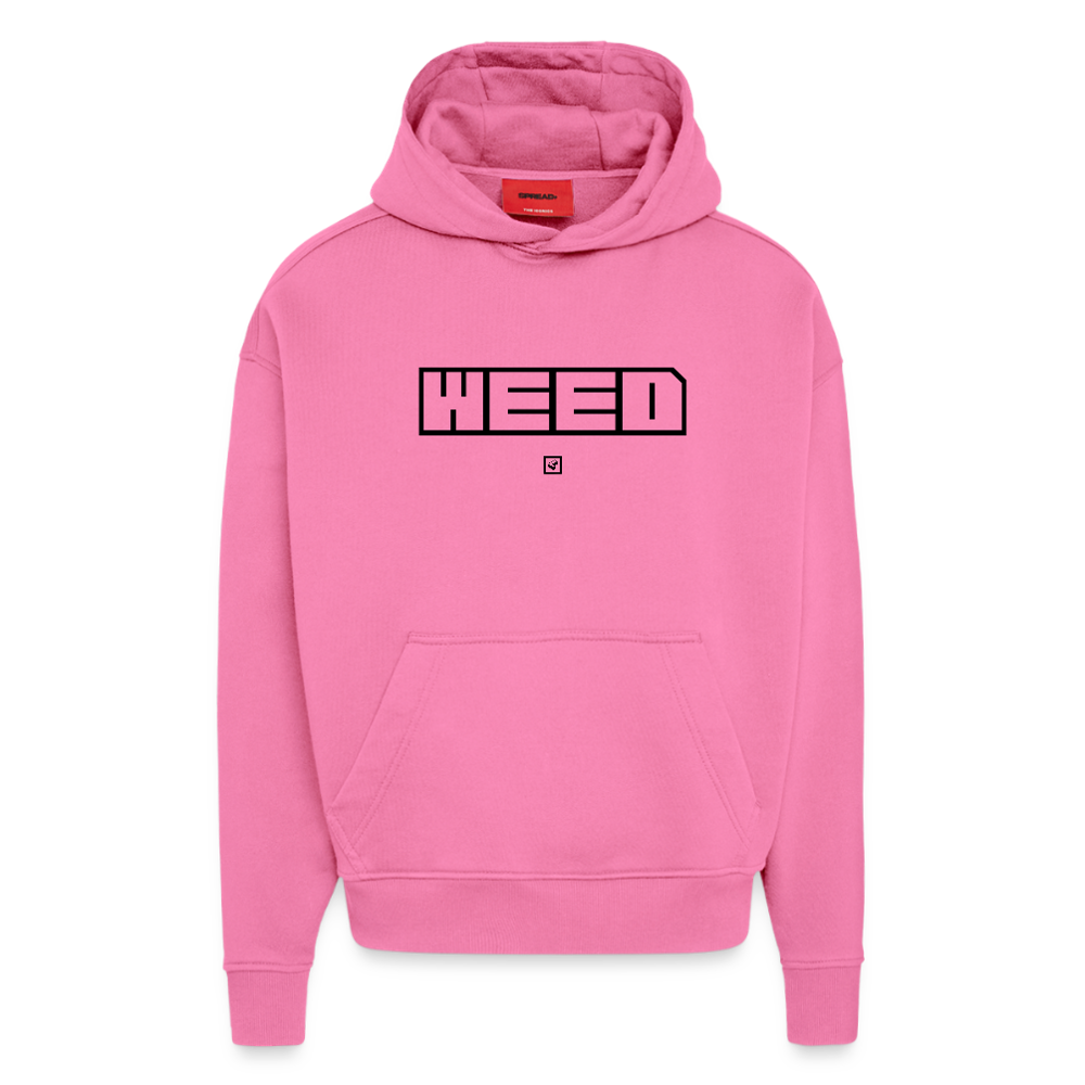 HOODIE US_WEED - AURA PINK