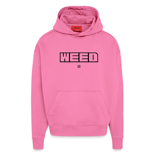 HOODIE US_WEED - AURA PINK