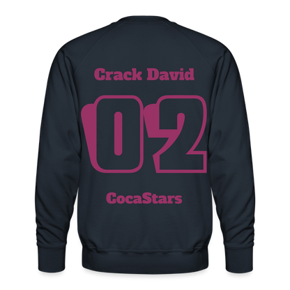 M.P. Sweatshirt - DTR - 02CRACKDAVID02 - navy