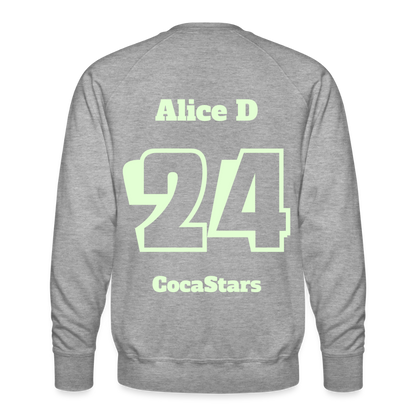 M.P. Sweatshirt - DTG - 24ALICE_D24 - heather grey
