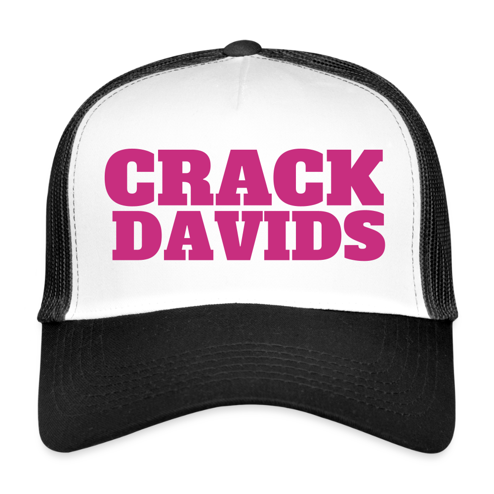 MESHCAP DT_M/DAVIDS - white/black