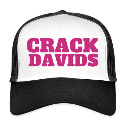 MESHCAP DT_M/DAVIDS - white/black