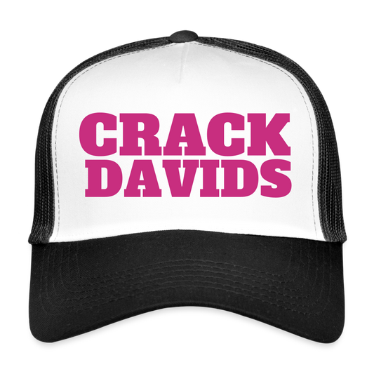 MESHCAP DT_M/DAVIDS - white/black