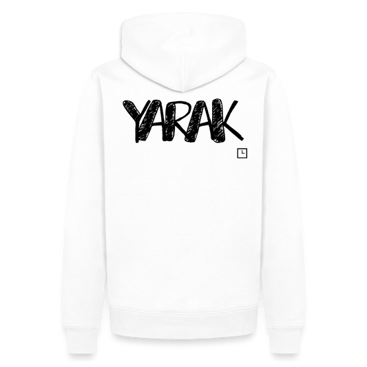 HOODIE YARAK - white