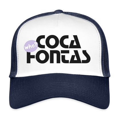 MESHCAP - UNISEX - DTC WHO?_03HONTAS - white/navy
