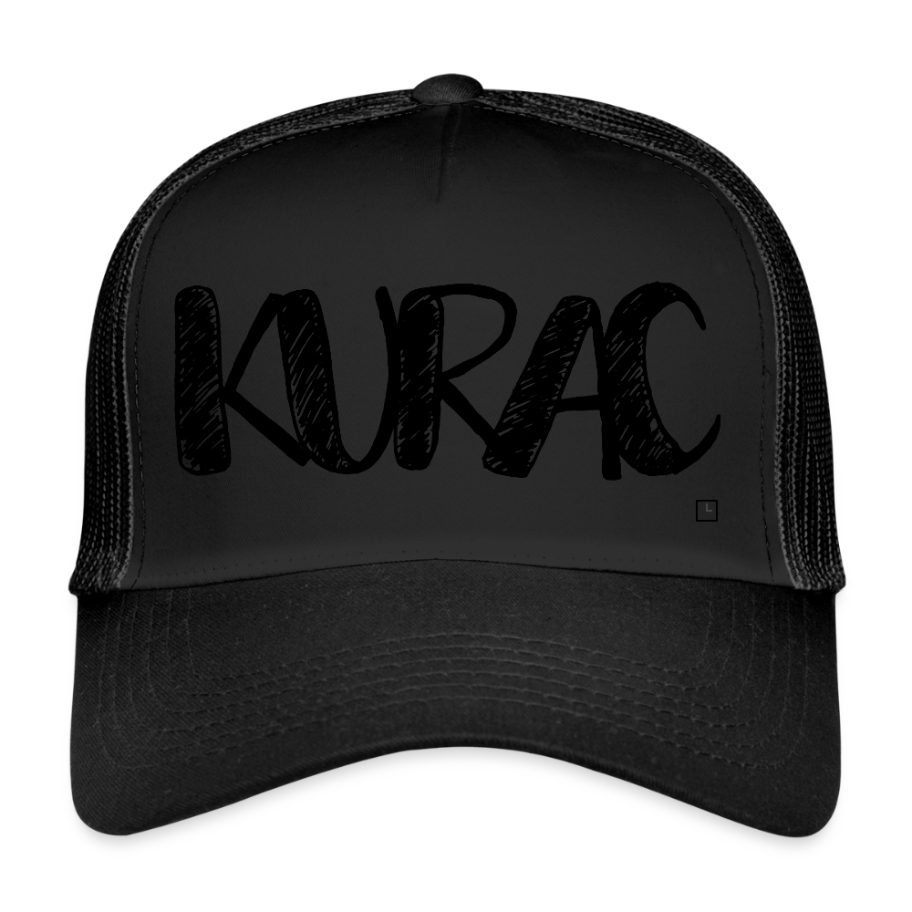 MESHCAP KURAC - black/black