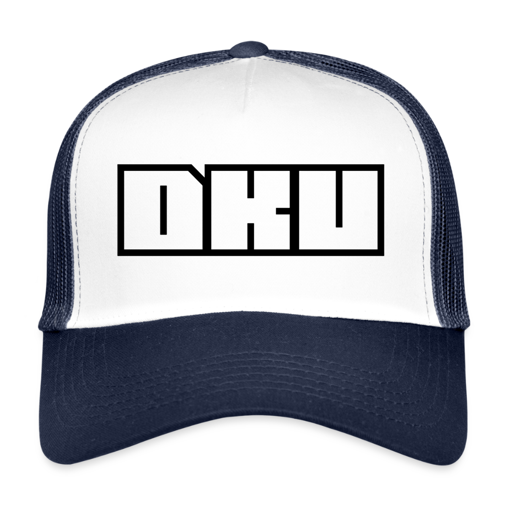 MeshCap - USC - "DKU" - white/navy