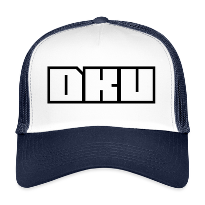 MeshCap - USC - "DKU" - white/navy