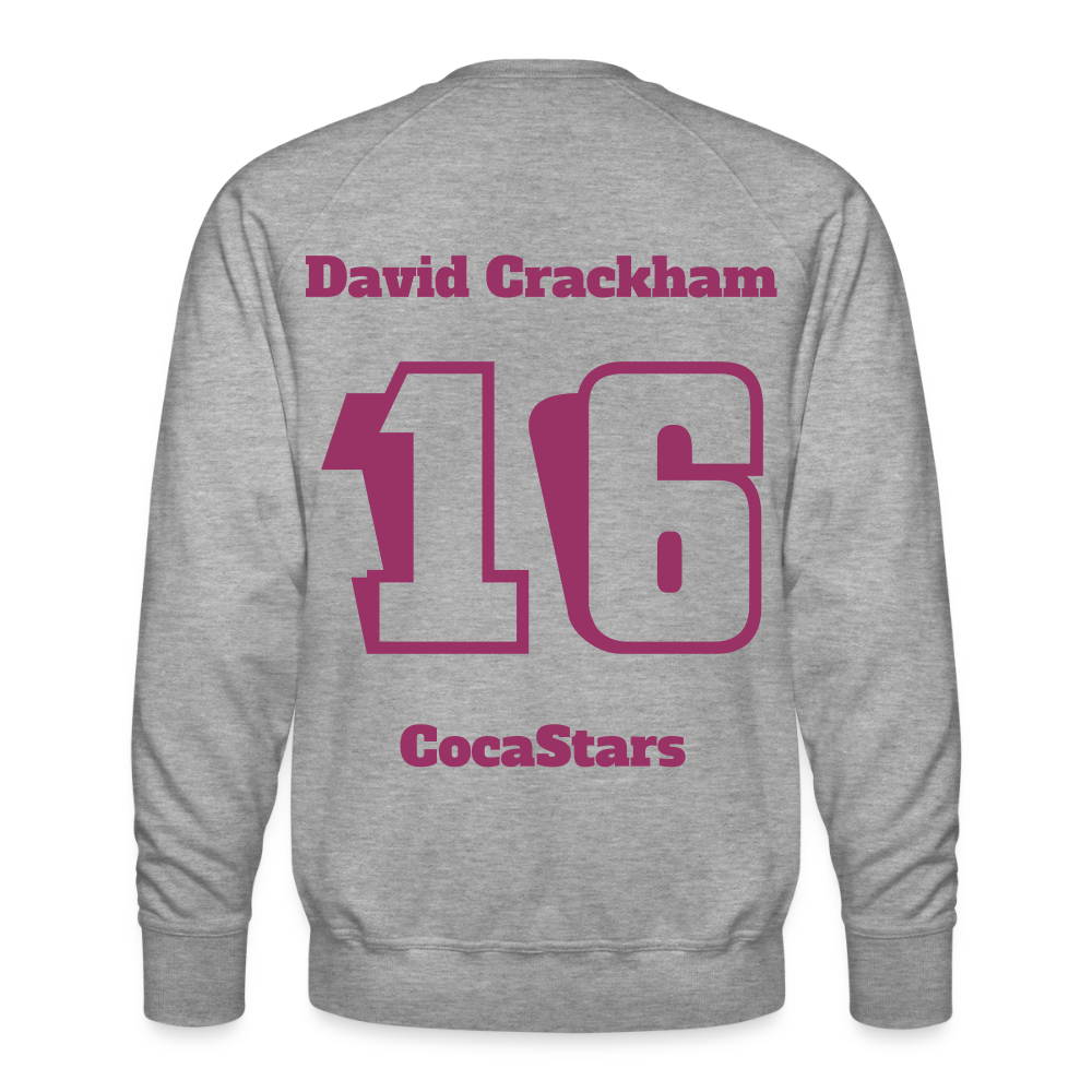 M.P. Sweatshirt - DTR - 16DAVIDCRACKHAM16 - heather grey