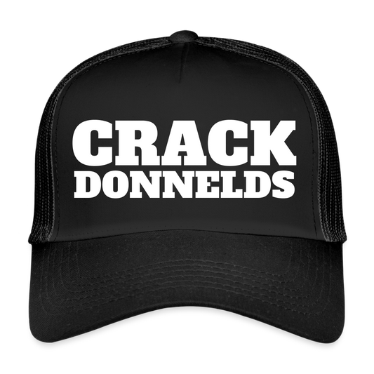 MESHCAP DT_W/CRACK - black/black