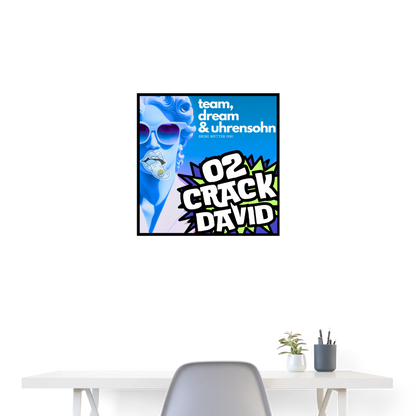 POSTER ART BIG - 02DAVID - white