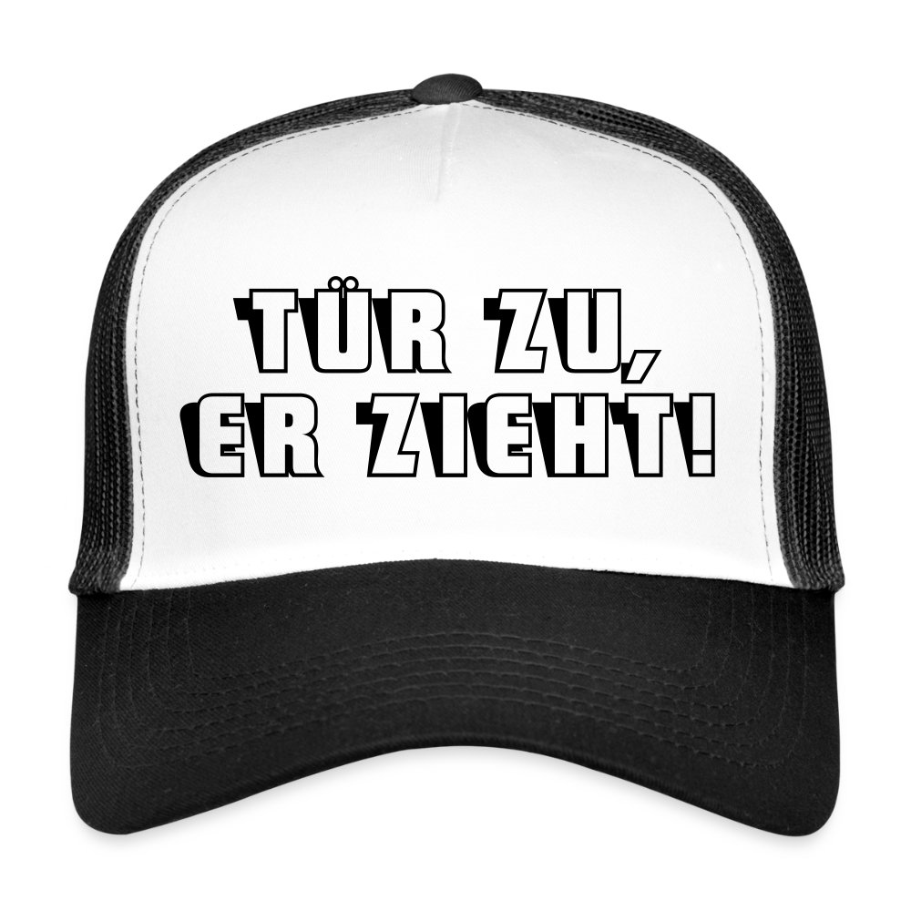 MESHCAP UNISEX ZPC_"TÜR1" - white/black