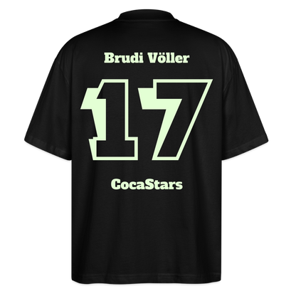 T-Shirt OS 200 g/m² - DTC - GLOWY_17BRUDI - black