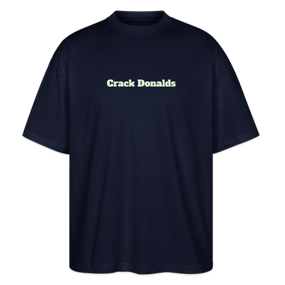 T-Shirt OS 200 g/m² GLOWY_01CRACK - navy