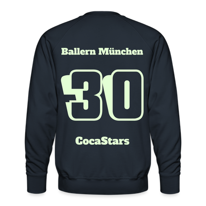 M.P. Sweatshirt - DTG - 30BALLERNMÜNCHEN30 - navy