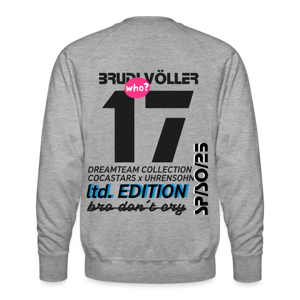 M.P. Sweatshirt - DTS - 17BRUDIVÖLLER17 - heather grey