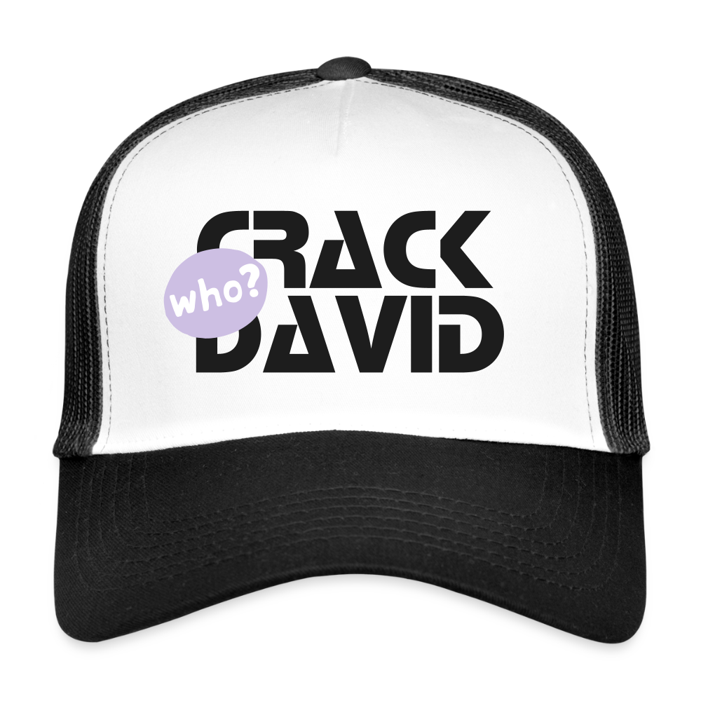 MESHCAP - UNISEX - DTC WHO?_02DAVID - white/black
