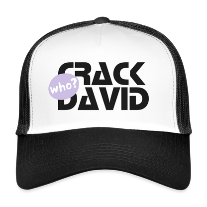MESHCAP - UNISEX - DTC WHO?_02DAVID - white/black