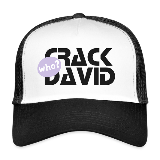 MESHCAP - UNISEX - DTC WHO?_02DAVID - white/black