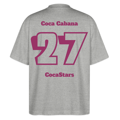T-Shirt OS 200 g/m² - DTC - CHERRY_27CABANA - heather grey